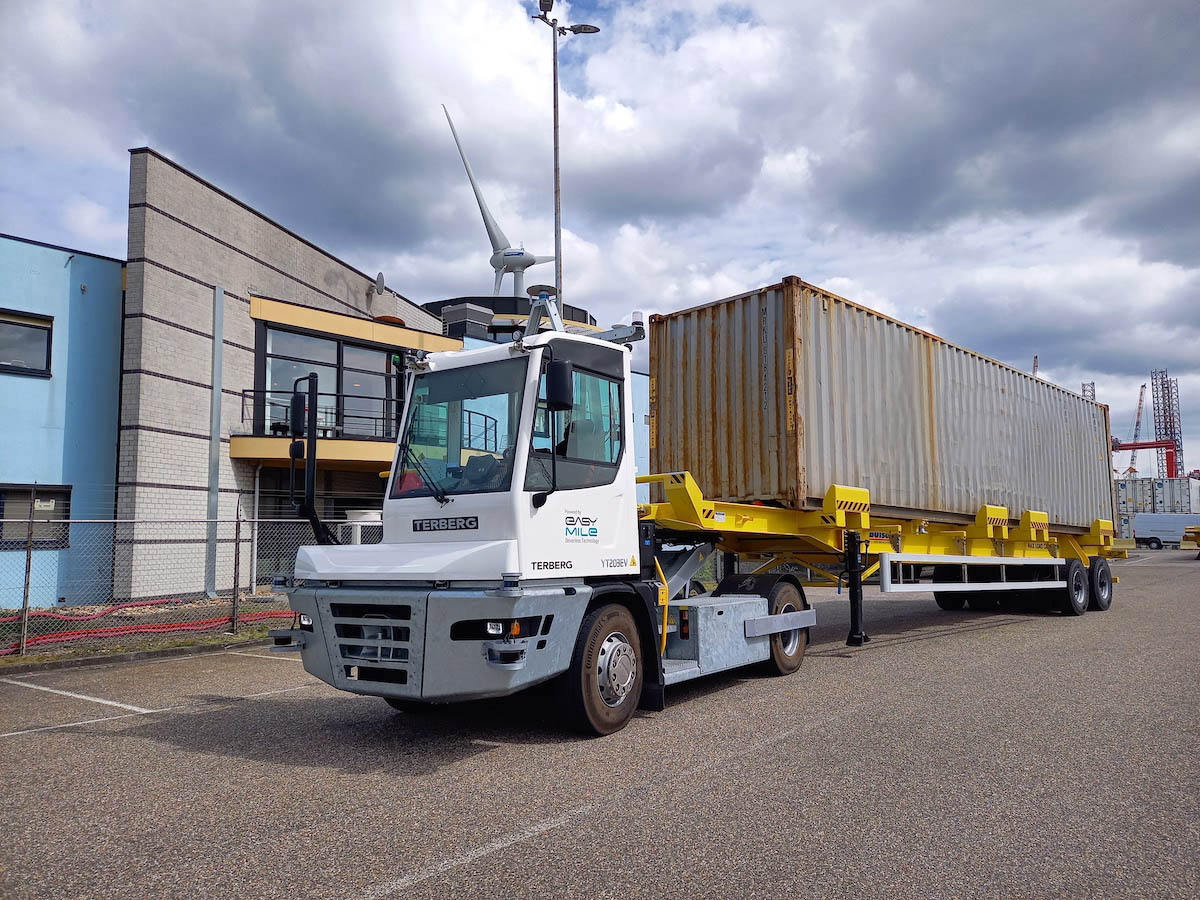 EZTug Autonomous Yard Truck