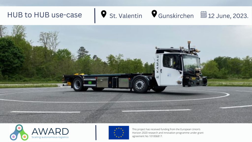 AWARD´s Hub-to-Hub Use Case Testing