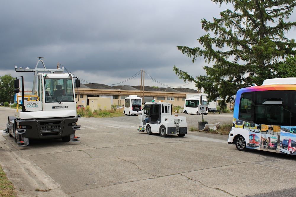 EasyMile autonomous vehicles 